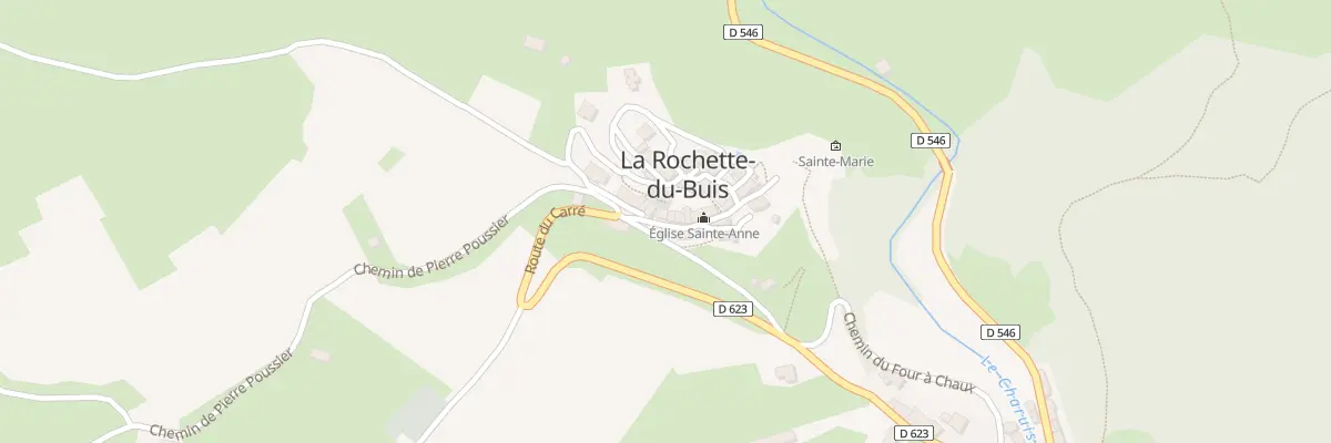 Plan du 5046 Le Village à La Rochette-du-Buis