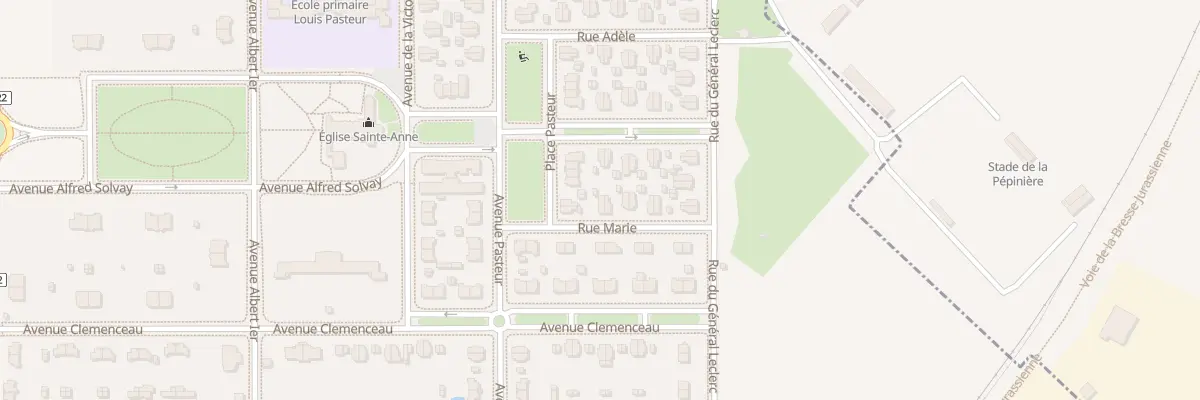 Plan du 1 Rue Marie à Tavaux