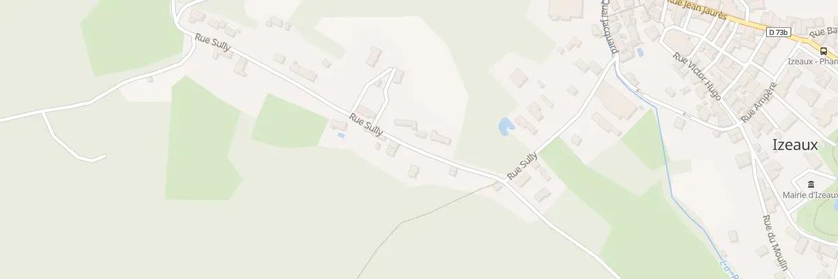 Plan du 935 Rue Sully à Izeaux