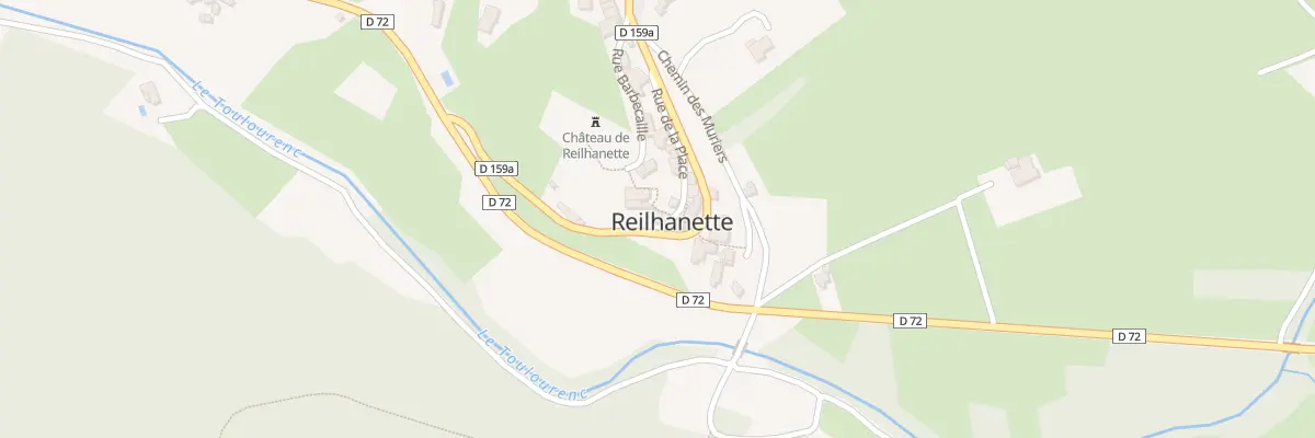 Plan du 5013 Le Village à Reilhanette