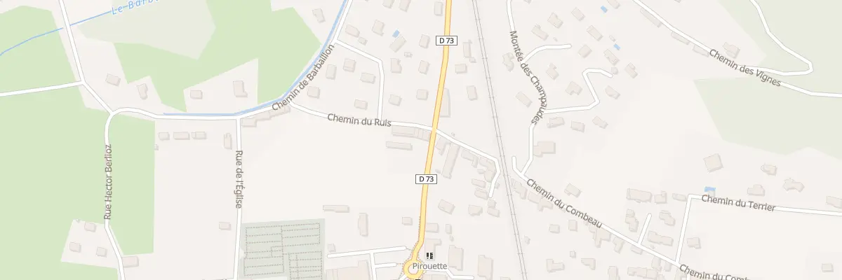 Plan du 11 Rue Joliot Curie au Grand-Lemps