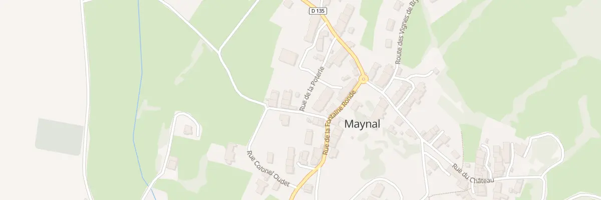 Plan du 1A Rue de la Poterie à Maynal