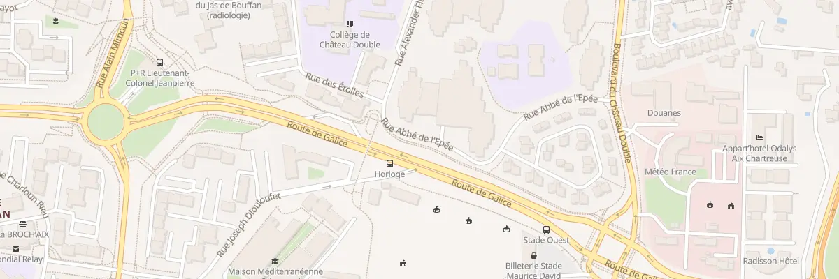 Plan du 3 Rue Alexander Fleming Zac à Aix-en-Provence