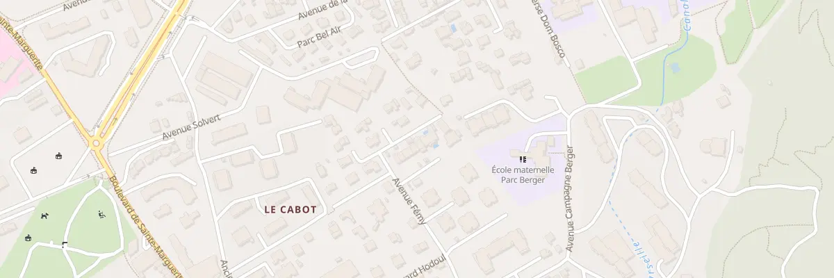 Plan du 30 Bd Femy à Marseille 9e Arrondissement