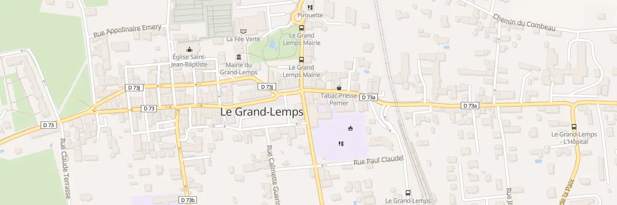 Plan du 5 Rue de la Galette au Grand-Lemps