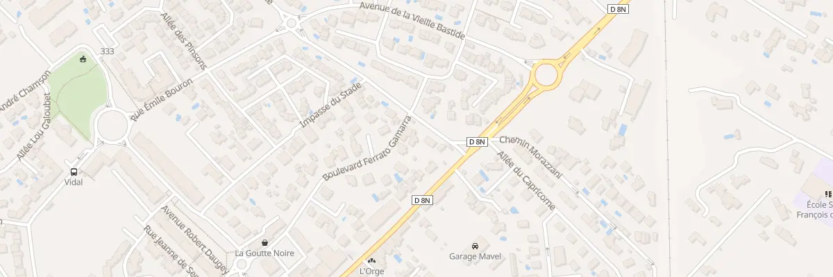 Plan du 5 Che Commanderie St Jean Malte à Aix-en-Provence