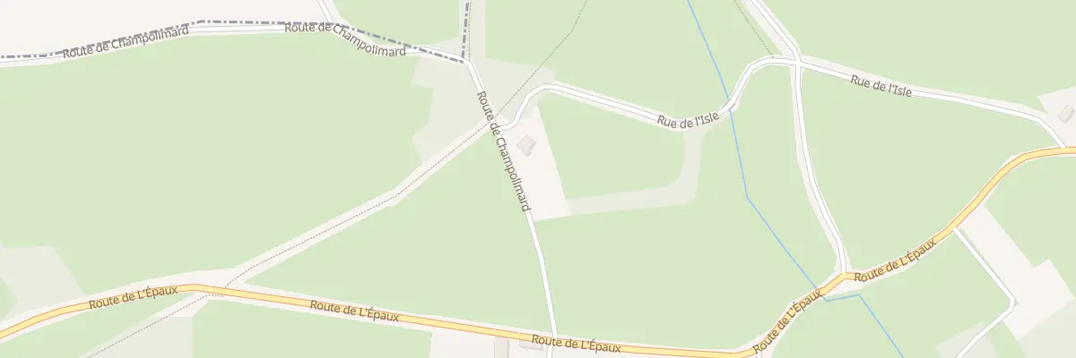 Plan du 580 Rue de l’Isle à Arandon-Passins