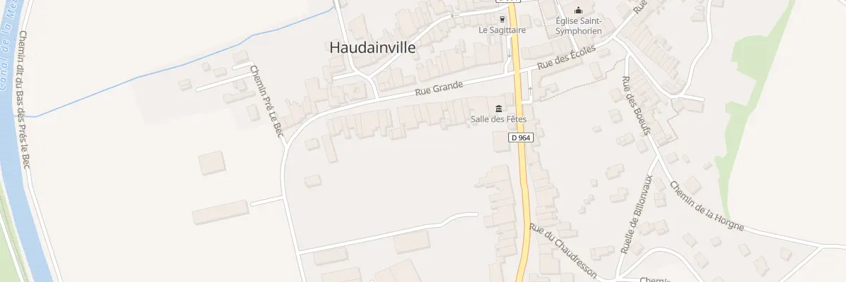 Plan du 15 Rue Grande à Haudainville