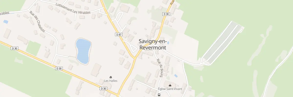 Plan du 150 Rue du 16 Juin 1944 à Savigny-en-Revermont