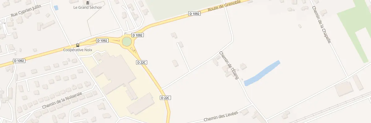 Plan du 911 Rue de la Contamine à Vinay