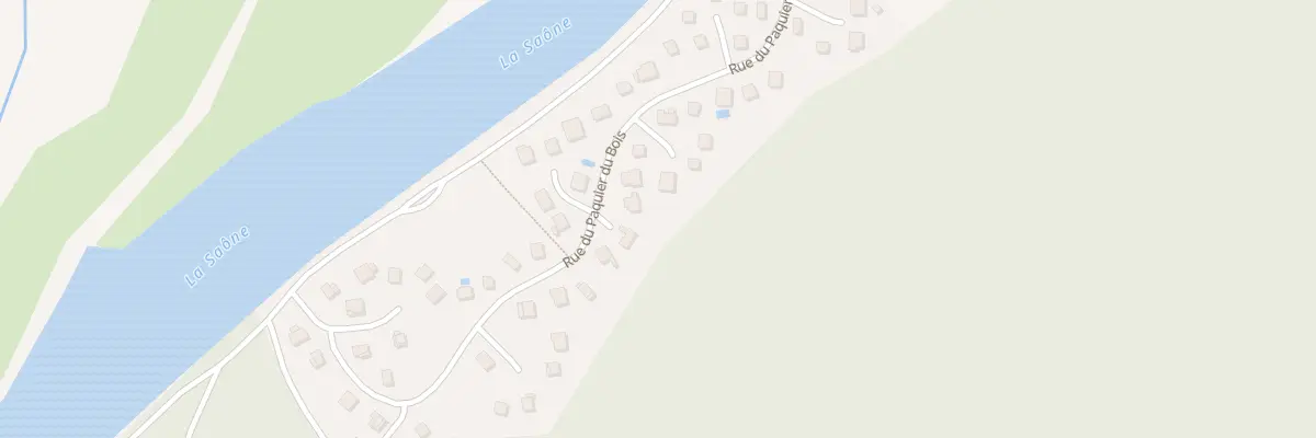 Plan du 37 Rue du Paquier du Bois à Pontailler-sur-Saône