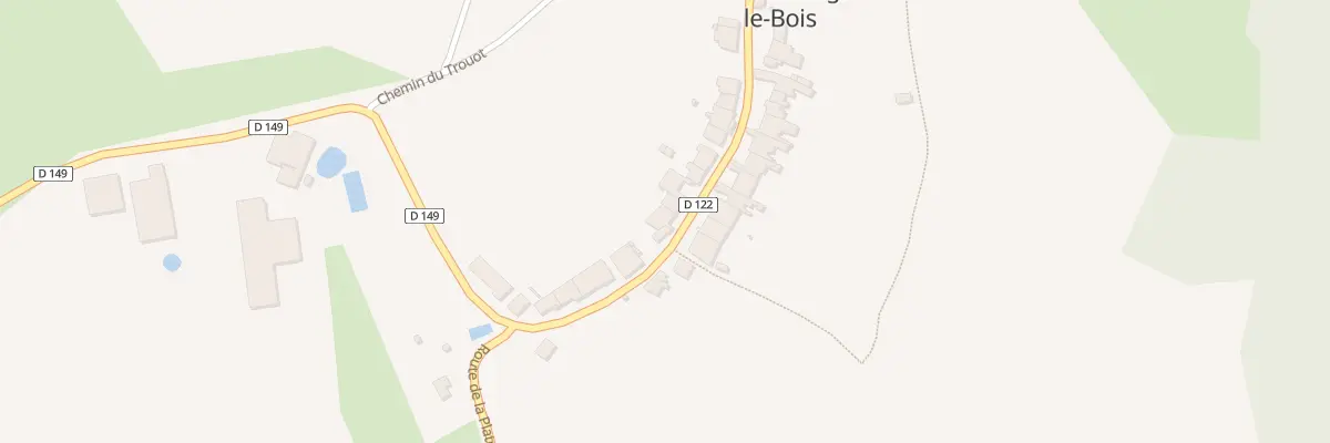 Plan du 26 Rue Rente Gabrielle à Saint-Broingt-le-Bois