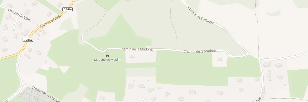 Plan du 321 Che de la Madone à Sermérieu