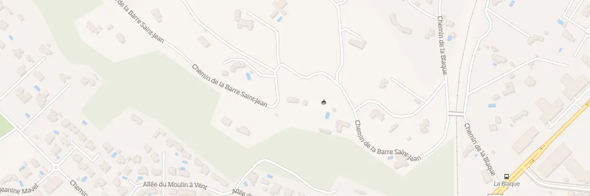Plan du 345 Che de la Barre Saint-Jean à Aix-en-Provence
