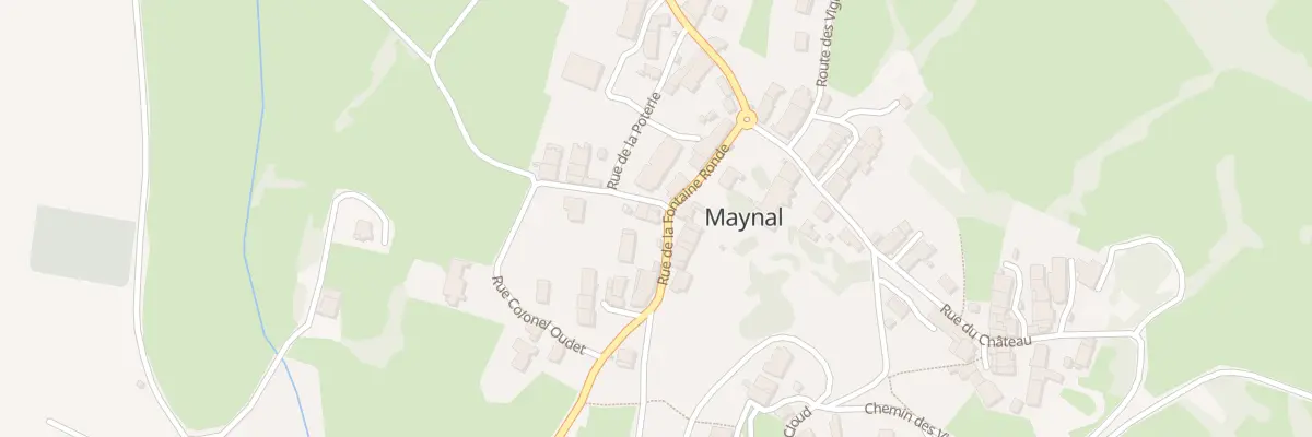 Plan du 3 Rue de la Fontaine Ronde à Maynal