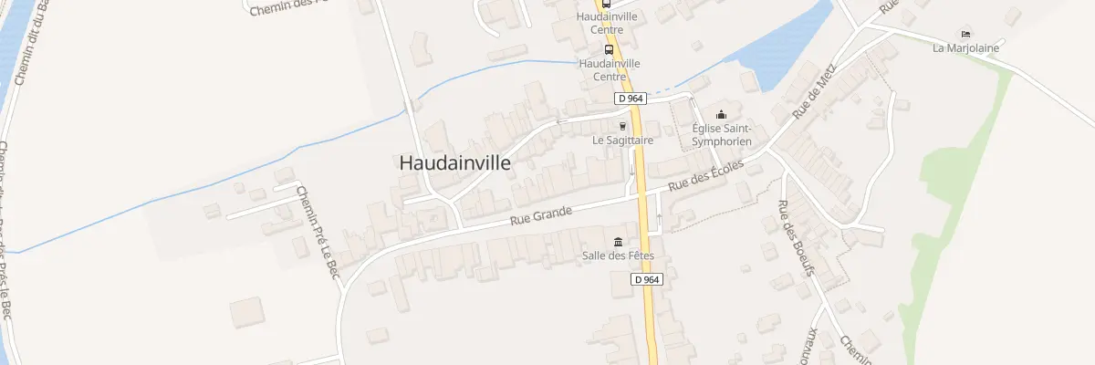 Plan du 12 Rue Grande à Haudainville