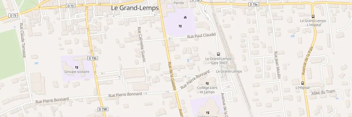 Plan du 13 Rue de la Galette au Grand-Lemps