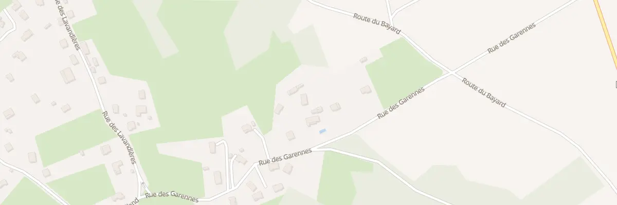 Plan du 401A Rue des Garennes à Bouvesse-Quirieu