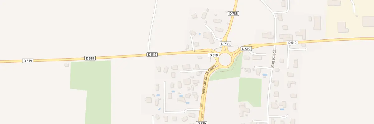 Plan du Genon à Izeaux