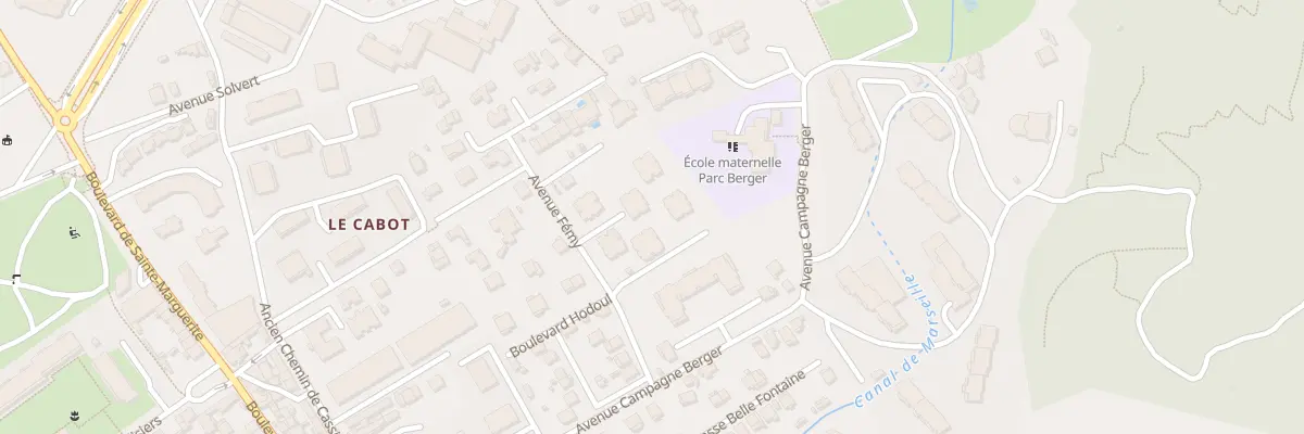 Plan du 9013 Bd Femy à Marseille 9e Arrondissement