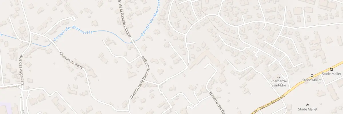 Plan du 17 Imp Coulomb à Marseille 13e Arrondissement