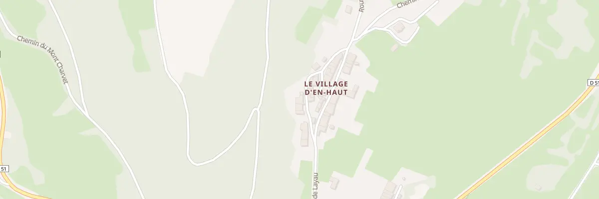 Plan du 55 Rue d’En Haut à Véria