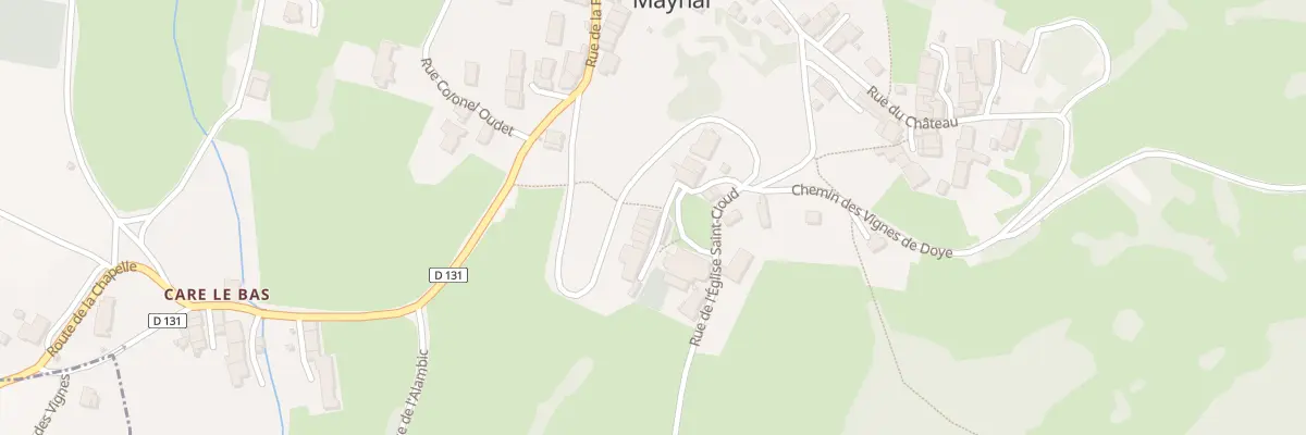 Plan du 5 Imp des Tilleuls à Maynal