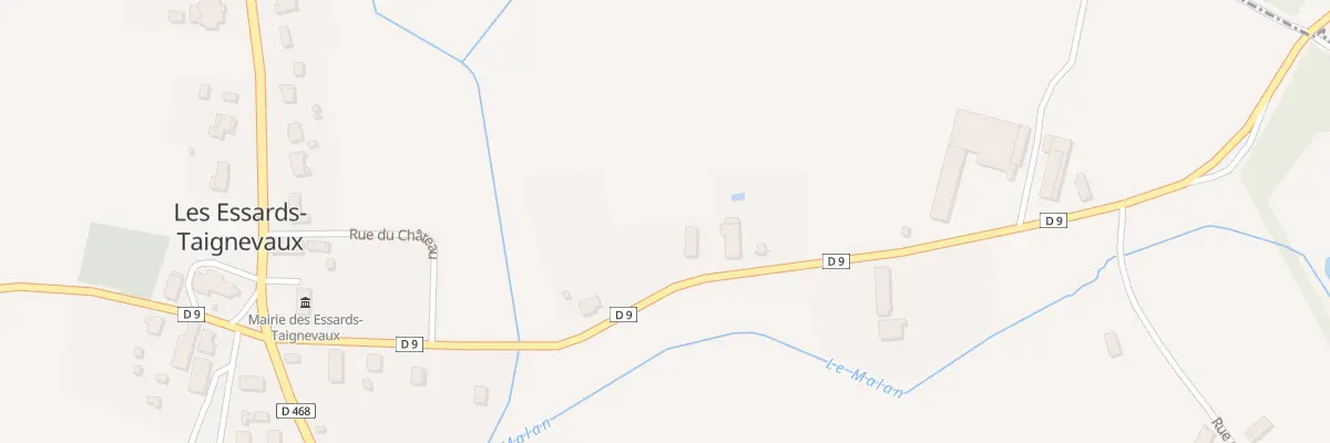 Plan du 3 Rte de Pleure aux Essards-Taignevaux