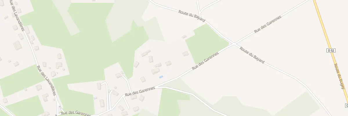 Plan du 397 Rue des Garennes à Bouvesse-Quirieu