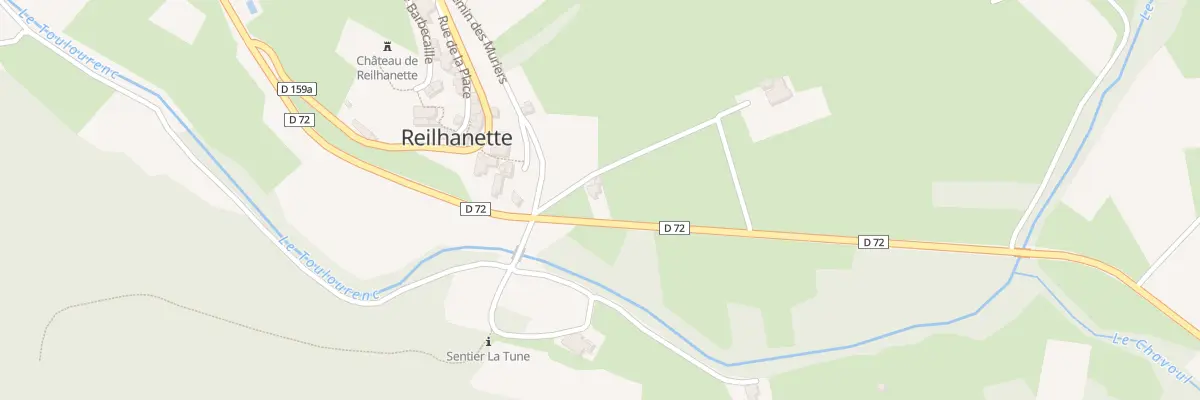 Plan du 5040 Le Pre de la Cour à Reilhanette
