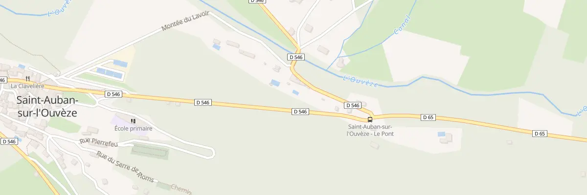 Plan du 5051 Pierre A Feu à Saint-Auban-sur-l’Ouvèze