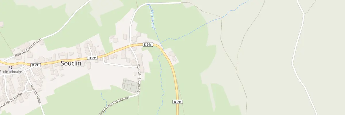 Plan du 5001 Champiout à Souclin