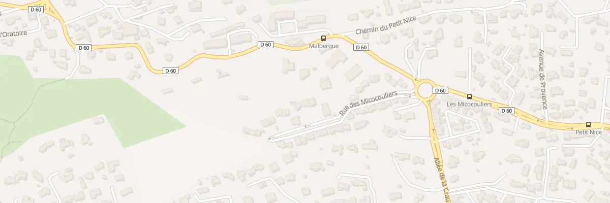 Plan du 33 Rue des Micocouliers à Bouc-Bel-Air