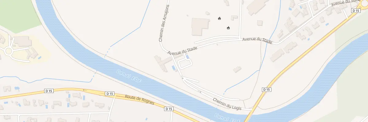 Plan du 559 Av du Stade au Puy-Sainte-Réparade
