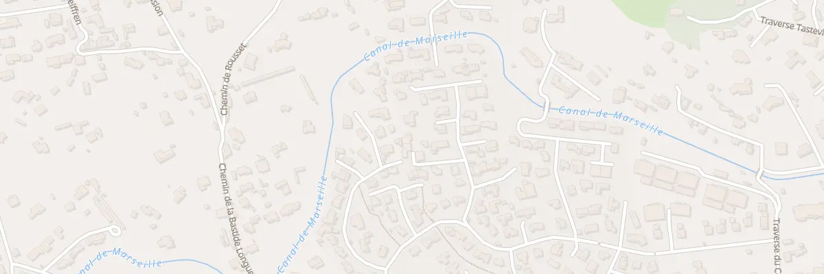 Plan du 237 Che de Chateau Gombert à Marseille 13e Arrondissement