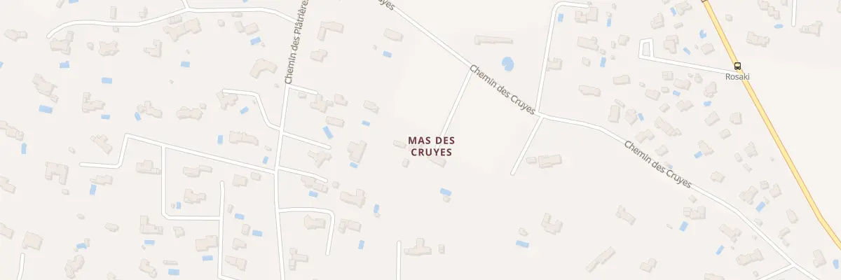 Plan du 635 Che des Cruyes à Aix-en-Provence