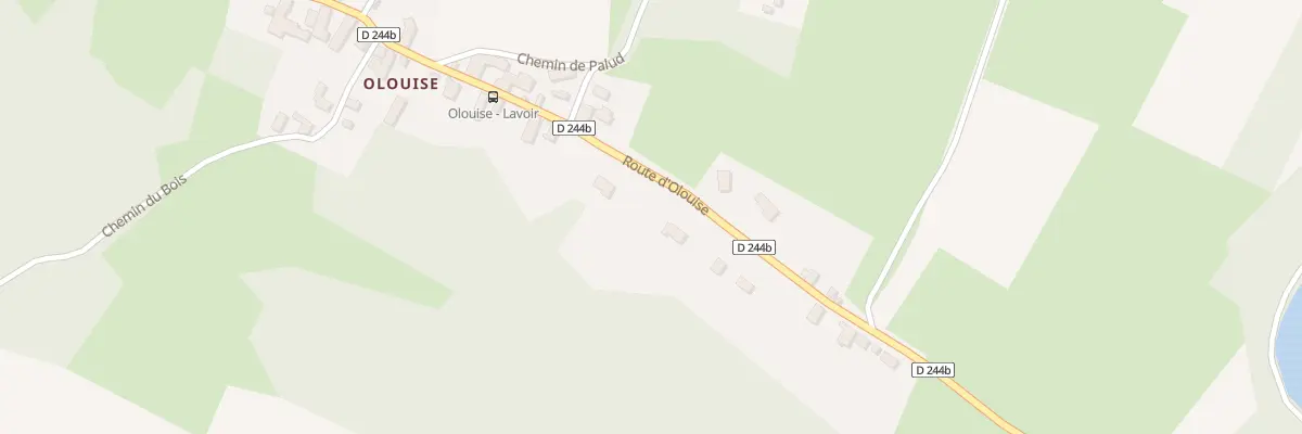 Plan du 2715 Rte d’Olouise à Sermérieu