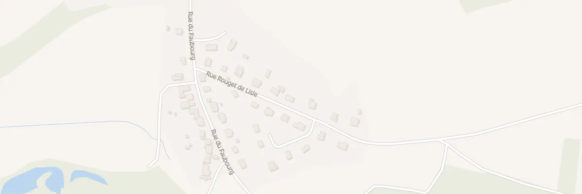 Plan du 9 Rue Rouget de Lisle à Molay
