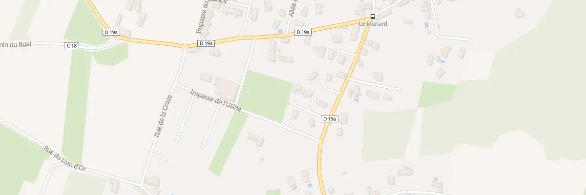 Plan du 129 Rue du Munard à Vignieu