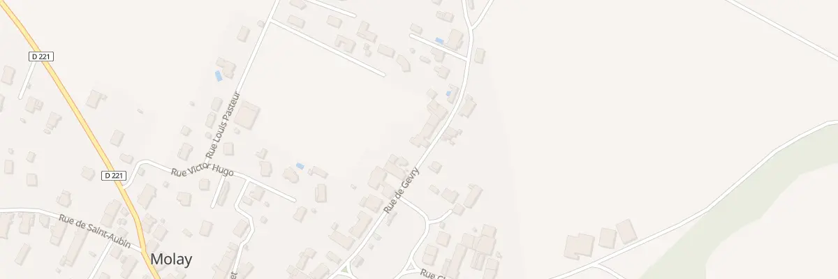 Plan du 29 Rue de Gevry à Molay