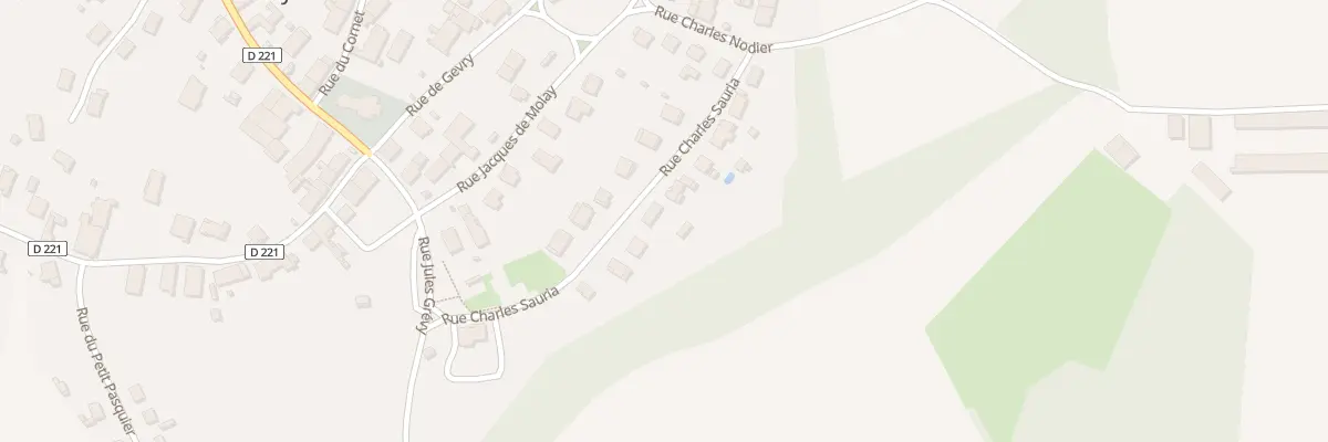 Plan du 8 Rue Charles Sauria à Molay