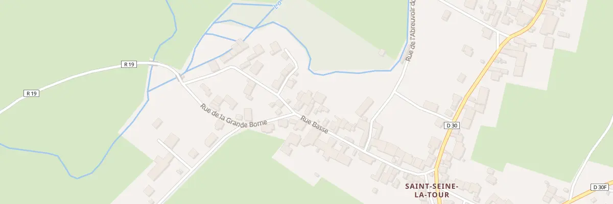 Plan du 32 Rue Basse à Saint-Seine-sur-Vingeanne