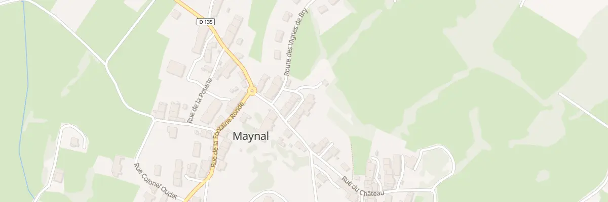 Plan du 4D Rue du Château à Maynal