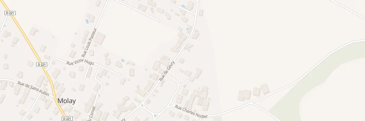 Plan du 4 Rue de Gevry à Molay
