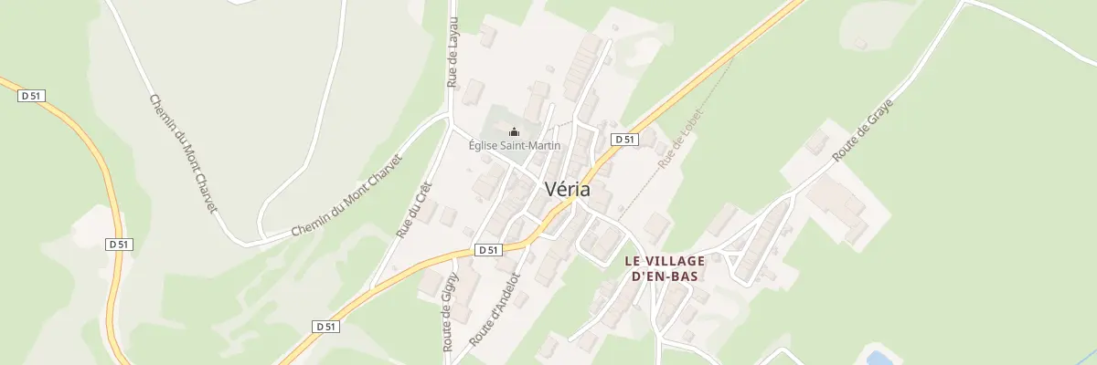Plan du 2 Imp du Clocher à Véria