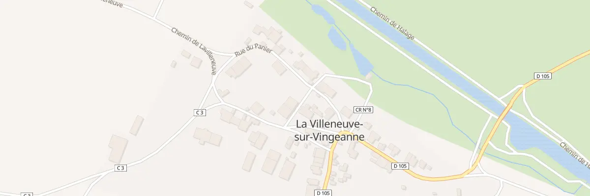 Plan du 3 Rue de la Fontaine (Villeneuve à Montigny-Mornay-Villeneuve-sur-Vingeanne