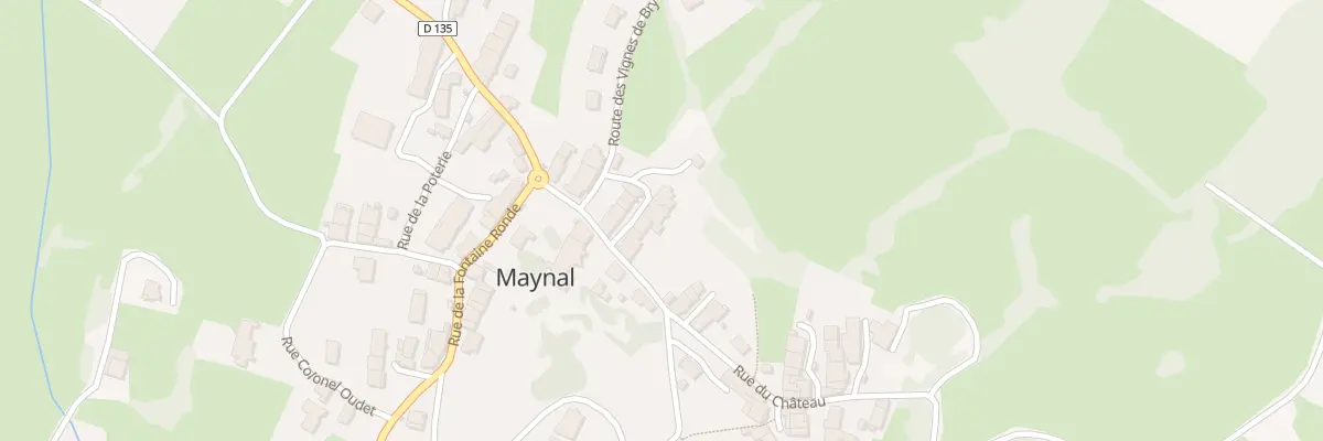 Plan du 4E Rue du Château à Maynal
