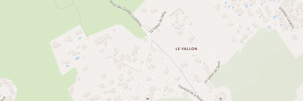Plan du 22 Che des Grottes-Loubiere à Marseille 13e Arrondissement