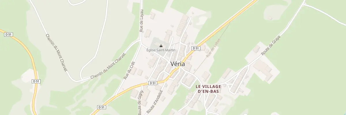 Plan du 10 Imp du Clocher à Véria