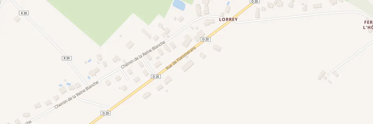 Plan du 3057 Rue de Flammerans à Auxonne